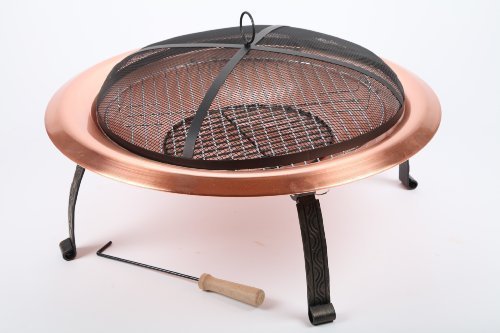 point-garden Feuerschale Grillschale Feuerstelle Feuerkorb mit Grill